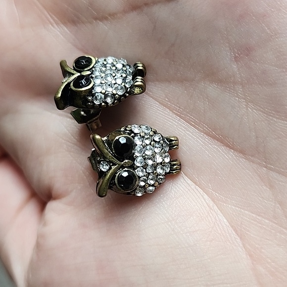 Owl Earrings - Picture 2 of 3